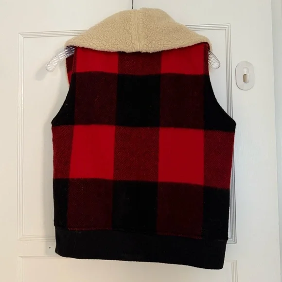 Woolrich Red and Black Vest Size XS - Picture 3 of 3